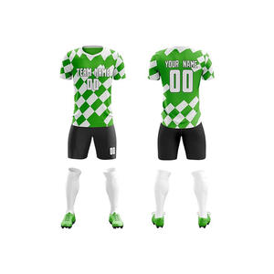 Venta al por mayor de secado rápido transpirable unisex uniforme de fútbol diseño personalizado 100% poliéster Jersey Premium ropa de fútbol logotipo personalizado equipo - Product Image 3