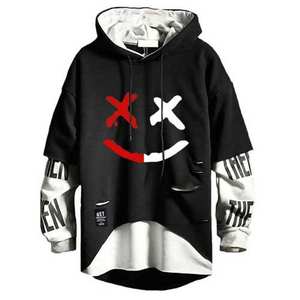 Pull personnalisé Sweats à capuche poids lourd surdimensionnés 100% coton/polyester Sweats à capuche sublimés pour hommes de haute qualité - Product Image 6