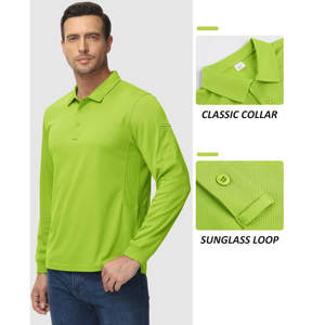 New Design <b>Long</b> <b>Sleeve</b> <b>Polo</b> Shirt Quick Dry Breathable <b>Polo</b> Tees Golf Casual Outdoor <b>Polo</b> Shirts For Men <b>Women</b> Kids - Product Image 2