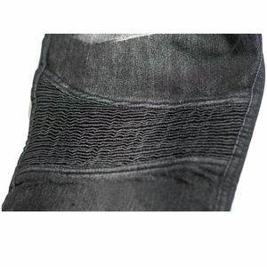 Pantalones vaqueros personalizados para motociclista para hombre, ropa deportiva a prueba de viento con forro de protección de aramida, pantalones vaqueros de moda - Product Image 5