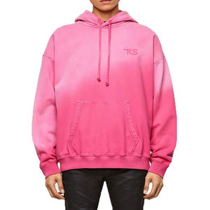 Sudadera con Capucha Estilo Vintage Lavada al Ácido para Hombre, 360 Gsm, 100% Algodón, Manga Regular, Bolsillo, Impresión Personalizada OEM, Felpa, Invierno, Absorbe la Humedad - Product Image 1