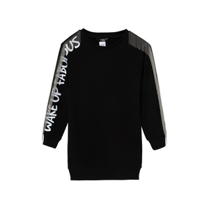 Abito in cotone nero decorato per bambini Truce - Sveglia la tua splendidezza - Novità e uso speciale disponibile - Product Image 4