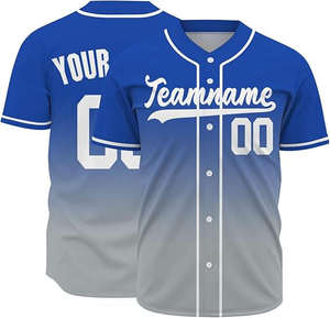 Camiseta de béisbol de último diseño, venta al por mayor, moda en blanco, algodón/poliéster, logotipo personalizado antibacteriano para hombre, precio bajo, OEM - Product Image 3