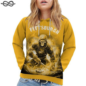 Ville personnalisé Hockey sweat à capuche hommes femmes jeunesse Hip Pop pull personnalisé nom et numéro Fans cadeau disponible - Product Image 4