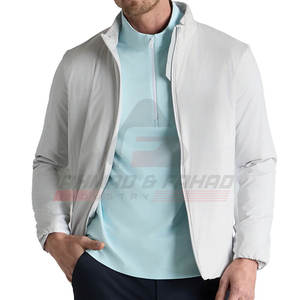 Vestes de golf d'hiver pour hommes à col montant personnalisées, respirantes, à séchage rapide, de haute qualité, vente en gros, fabriquées au Pakistan - Product Image 1