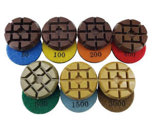 Disque de polissage en résine Typhoon 3" / 76x10mm pour béton, utilisation à sec ou humide, finition brillante pour sols en béton - Product Image 3