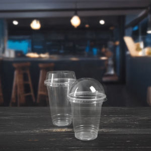 Gobelets jetables à paroi simple en PP transparent de haute qualité QUANG QUAN 12 16 20oz 95mm pour boissons café thé au lait smoothies - Product Image 6