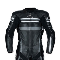 Costumes de course de moto en cuir robuste vêtements de sport coupe-vent confortables grande taille respirant pour costumes de course de moto