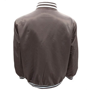 Wholesale Customized High Quality OEM ODM Service Latest Logo Sporty Dyed <b>Men</b> Varsity <b>Jacket</b> Trend Style Comfortable <b>Fit</b> - Product Image 2