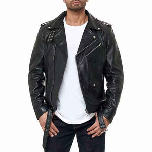 Chaquetas de Motociclista de Cuero Profesionales para Hombre, Diseño Superior, Personalizadas, Impermeables en la Parte Delantera, con Capucha, Portátiles, de Lona, Venta al Por Mayor - Product Image 2