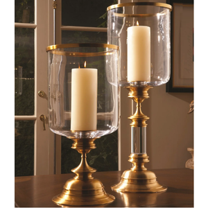 Design classique fait à la main ouragans nouveauté métal verre ouragans décoration de la maison bougeoir décor à la maison Art cadeaux - Product Image 3