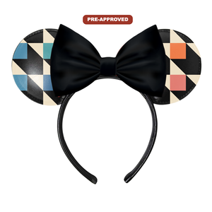 ที่คาดผมเด็กผู้หญิงสไตล์ยุค 90s แบบ DIY  ตกแต่งด้วยไวนิลสีดำ  ระบายสีเองได้  เครื่องประดับผมแฟชั่นสำหรับเด็ก - Product Image 1