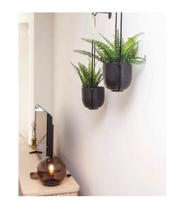 Lot de 2 jardinières murales en métal galvanisé de qualité de luxe, forme personnalisée idéale pour un décor élégant de seau à fleurs - Product Image 5