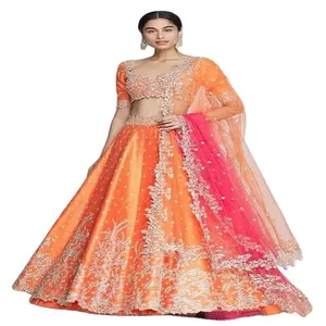 设计师性感lehenga女性婚礼和特殊场合网上购物婚纱印度