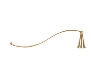 Abatidor de velas de metal de latón hecho a mano, dorado, moderno, decorativo, elegante, para uso doméstico, Hotel, venta al por mayor - Product Image 5