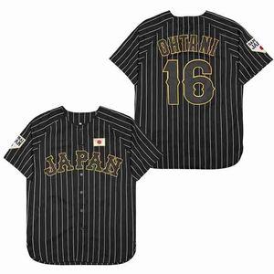 Derniers uniformes de baseball personnalisés Oem Vente en gros pas cher Chemises de softball en polyester sublimé vierges Maillots de baseball - Product Image 1