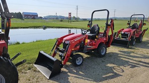 รถแทรกเตอร์สวนมือสอง Massey Ferguson 1GC.25 ขับเคลื่อน 4 ล้อ เกียร์ธรรมดา สีแดง รถแทรกเตอร์อเนกประสงค์ 24 แรงม้า อายุการใช้งานยาวนาน - Product Image 2