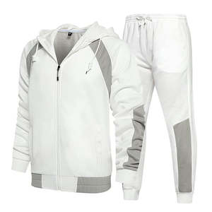 Chándal con capucha para hombre, chándal de invierno OEM personalizado, ropa de entrenamiento para correr transpirable ecológica de secado rápido - Product Image 6