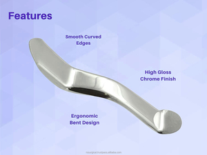 Retractor Manual de alta calidad para labios, mejillas y lengua, instrumentos quirúrgicos dentales, Retractor de Minnesota de plástico y acero reutilizable - Product Image 5