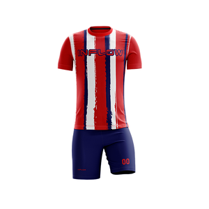 Ropa deportiva uniforme Vintage clásico Retro camisetas de fútbol personalizado Retro fútbol Jersey cuello en V fútbol camiseta hombres sublimación - Product Image 1