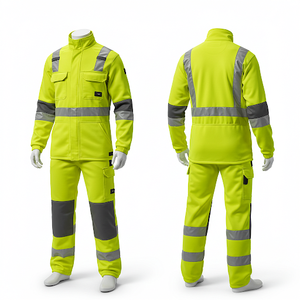 Salopette de vêtements de travail de vente directe d'usine Vêtements de travail globaux personnalisables Uniforme de sauvetage de réflexion - Product Image 3