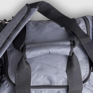 2025 logotipo personalizado deportes 100% poliéster gimnasio Fitness bolsa FIN DE SEMANA viaje noche bolsa de lona bolsas de viaje para mujer - Product Image 6