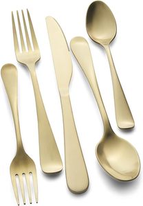 Couverts en satin de qualité supérieure nouveauté couverts professionnels en acier inoxydable pour événements couteau indien à usage alimentaire - Product Image 2