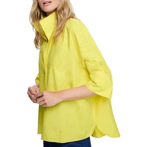 T-shirt femme coton col V manches courtes coupe slim confortable respirant doux tous les jours simple basique été tendance mode décontractée - Product Image 3