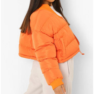 Chaquetas Acolchadas Cortas al por Mayor para Mujer, la Mejor Calidad, 100% Poliéster, Chaqueta de Burbujas Personalizable, Servicio OEM - Product Image 5