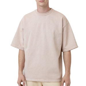 เสื้อยืดผู้ชายคุณภาพสูงรักษ์โลกแบบใหม่ สไตล์วินเทจสั่งทำพิเศษ ผ้าฝ้ายถัก 100% ทรงโอเวอร์ไซส์ ทรงบ็อกซี่ รุ่นดรอป 2026 - Product Image 2