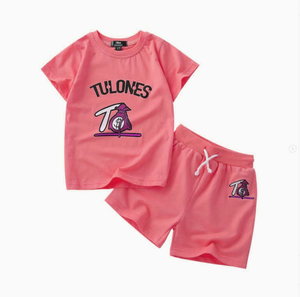 เสื้อผ้าเด็กขายส่ง เสื้อผ้าเด็กผู้หญิงและเด็กผู้ชายสำหรับฤดูร้อน ลายปัก BRO เล่นเบสบอล เสื้อผ้าเด็กสไตล์บูติก - Product Image 6