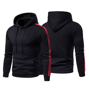 Vente en gros OEM de haute qualité logo personnalisé pull uni surdimensionné hommes sweats à capuche & sweat-shirt sweats à capuche personnalisés - Product Image 4