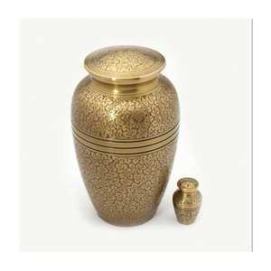 Más vendidos con precio barato Urna hecha a mano Cenizas Urna funeraria para cremación de urna de metal blanco humano con calidad superior - Product Image 3