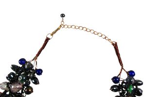 Joyería Bohemia más vendida hecha a mano perlas de imitación cuentas de cristal gargantilla corta collar colorido aniversario personalizado para niños - Product Image 3