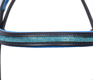Meilleure qualité en cuir cheval bride cristal décoration mors en acier inoxydable matériel personnalisable taille couleur meilleur prix - Product Image 2