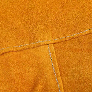 Delantales de soldadura de piel de vaca de diseñador, delantales de seguridad laboral, ropa de trabajo, resistente a la abrasión, retardante de llama, delantal de seguridad Industrial - Product Image 3