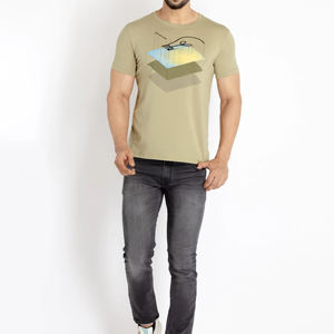 เสื้อยืดคอกลมโอเวอร์ไซส์ผู้ชายผ้าฝ้าย100% พิมพ์ลายดิจิตอลกราฟิกแบบกำหนดเองสไตล์สตรีท - Product Image 3