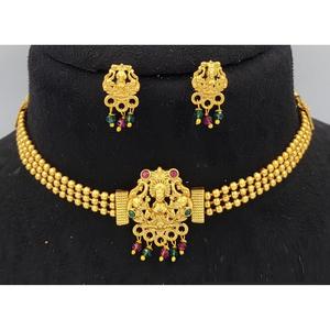 Conjunto de Gargantilla Clásica de Hierro Fundido con Artesanía Detallada y Joyería Étnica para Mujer, Colección Moderna para Uso Diario y Regalos - Product Image 4