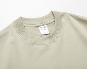 Camisetas de Estilo Urbano con Lavado Ácido y Logotipo Personalizado, Camisetas de Algodón 100% Pesado, Estilo Hip Hop, Camisetas Lisas Extra Grandes de Punto Rizado - Product Image 6