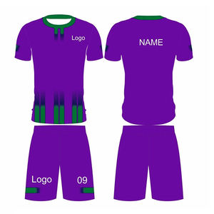 Short Sleeve Adults Soccer Wear Football Jersey Heat Transfer Printed Automated Cutting <b>Tops</b> & Shirts Uniform Set - Product Image 6