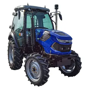 4*4 kullanılan kuagriculture tarım traktörleri tarım için ithal 70hp ucuz tarım makine traktör satılık