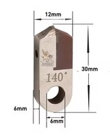 EAGLION INTERNATIONAL Posalux 0.5-10mm Machine à facetter et à découper les bijoux à diamant plat 180 degrés Modèle PT Ms/Ss