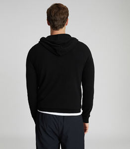 เสื้อมีฮู้ดแบบสวมหัวมีกระเป๋าผ้าคอตตอนโอเวอร์ไซส์แห้งเร็วออกแบบได้ตามต้องการสำหรับ100% - Product Image 2