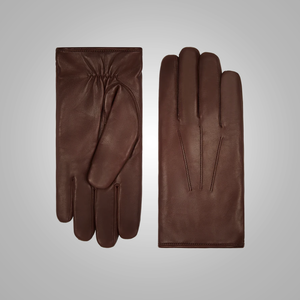 Guantes de piel de oveja de invierno de fabricante personalizado de alta calidad Servicio OEM Forro de lana para uso diario y en exteriores - Product Image 2