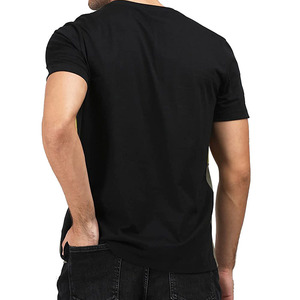 เสื้อยืดคอกลมแขนสั้นผู้ชาย คุณภาพดีที่สุด ผ้าฝ้าย 100%  รับสกรีนโลโก้ ระบายอากาศดี ลายเรียบ - Product Image 2