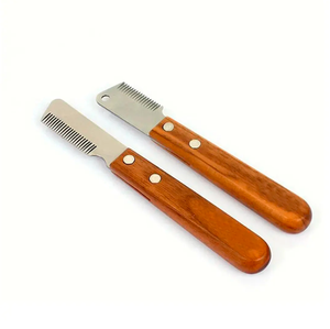 Último diseño, cuchillo de aseo para mascotas de acero inoxidable de 29 dientes para cortar el pelo de gatos y perros, instrumento veterinario - Product Image 2