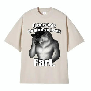 เสื้อยืดผ้าฝ้าย 100% น้ำหนัก 220 กรัม ย้อมสีด้วยวิธี Garment-Dyed ทรงปกติ เป็นมิตรกับสิ่งแวดล้อม ระบายอากาศได้ดี แขนสั้น สำหรับฤดูร้อน เนื้อผ้าหนา สไตล์วินเทจ - Product Image 2