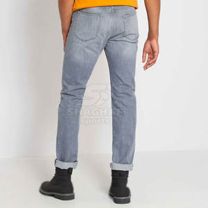 กางเกงยีนส์ผู้ชายขายดี ออกแบบเองได้ตามต้องการ กางเกงผู้ชายสไตล์ยูนีค ซักล้างได้ ผลิตตามสั่ง - Product Image 3