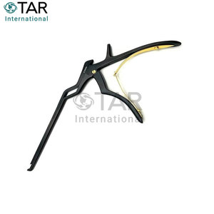 Venta al por mayor mejor precio Kerrison bayoneta negro Rongeur 45 grados laminectomía reutilizable ortopédico neuroquirúrgico instrumentos médicos - Product Image 4