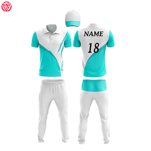 Camiseta de críquet con logotipo personalizado y diseño de pantalón, Camiseta y pantalón de alta calidad, conjunto de críquet, uniforme de críquet - Product Image 2